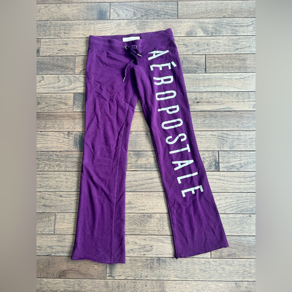 SOLD  Aeropostale Deep Purple Yoga Pants